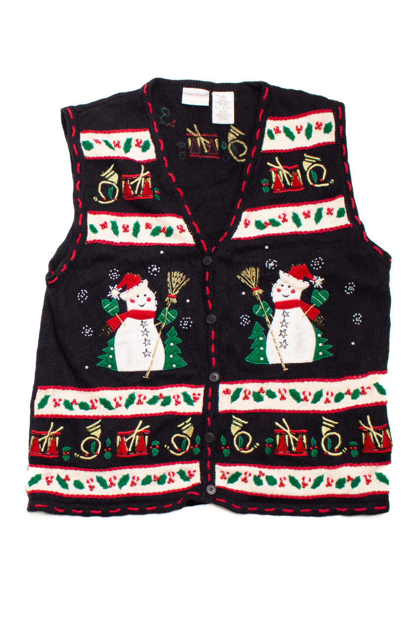 Blue Ugly Christmas Vest 58665