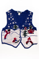 Blue Ugly Christmas Vest 58666
