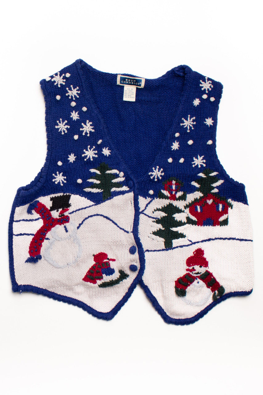 Blue Ugly Christmas Vest 58666