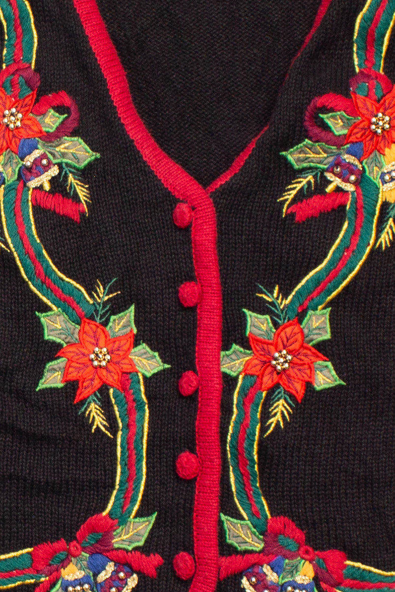 Black Ugly Christmas Vest 58670