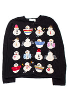 Black Ugly Christmas Cardigan 58671