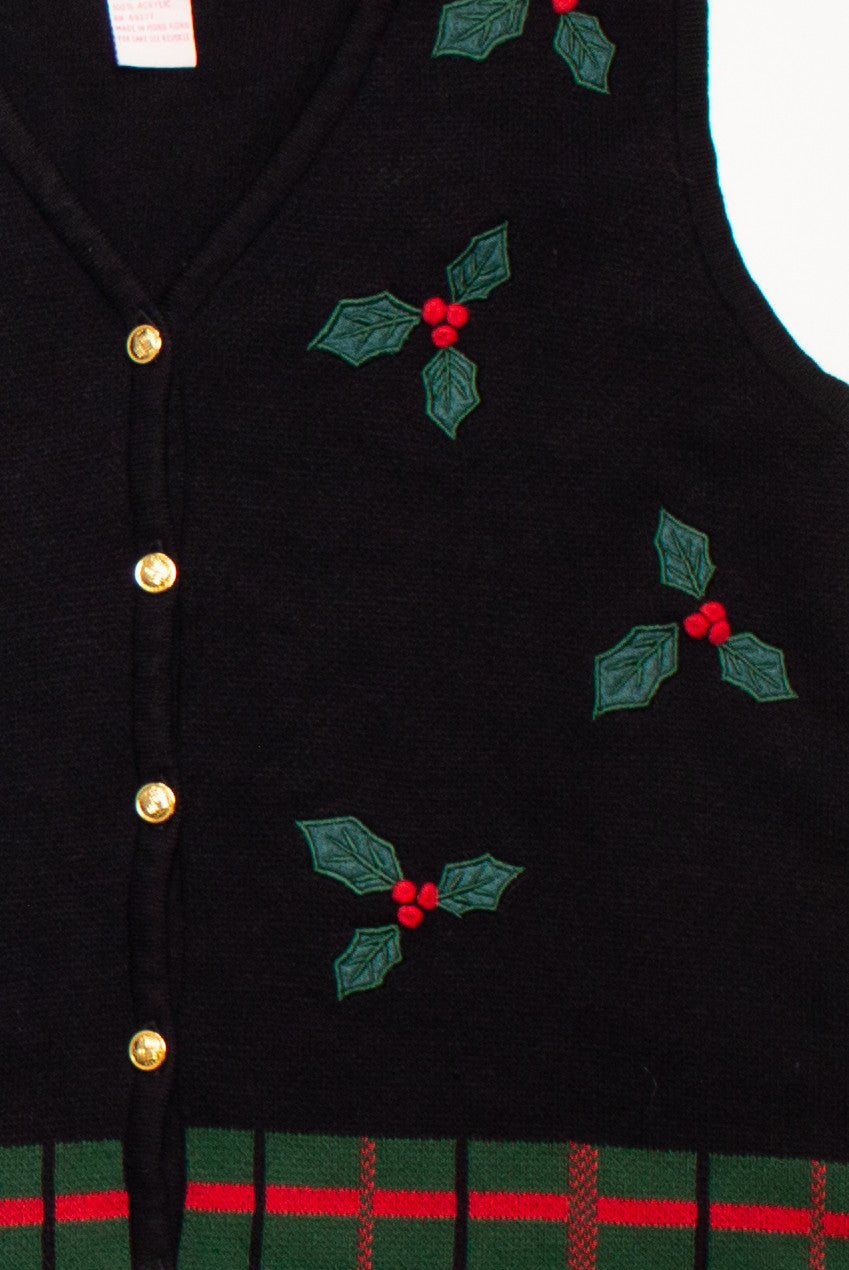 Black Ugly Christmas Vest 58672