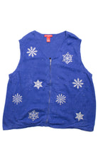 Blue Ugly Christmas Vest 58676