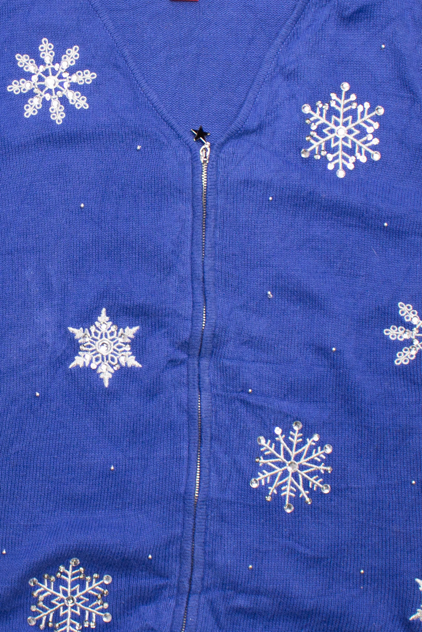 Blue Ugly Christmas Vest 58676