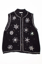 Black Ugly Christmas Vest 58677