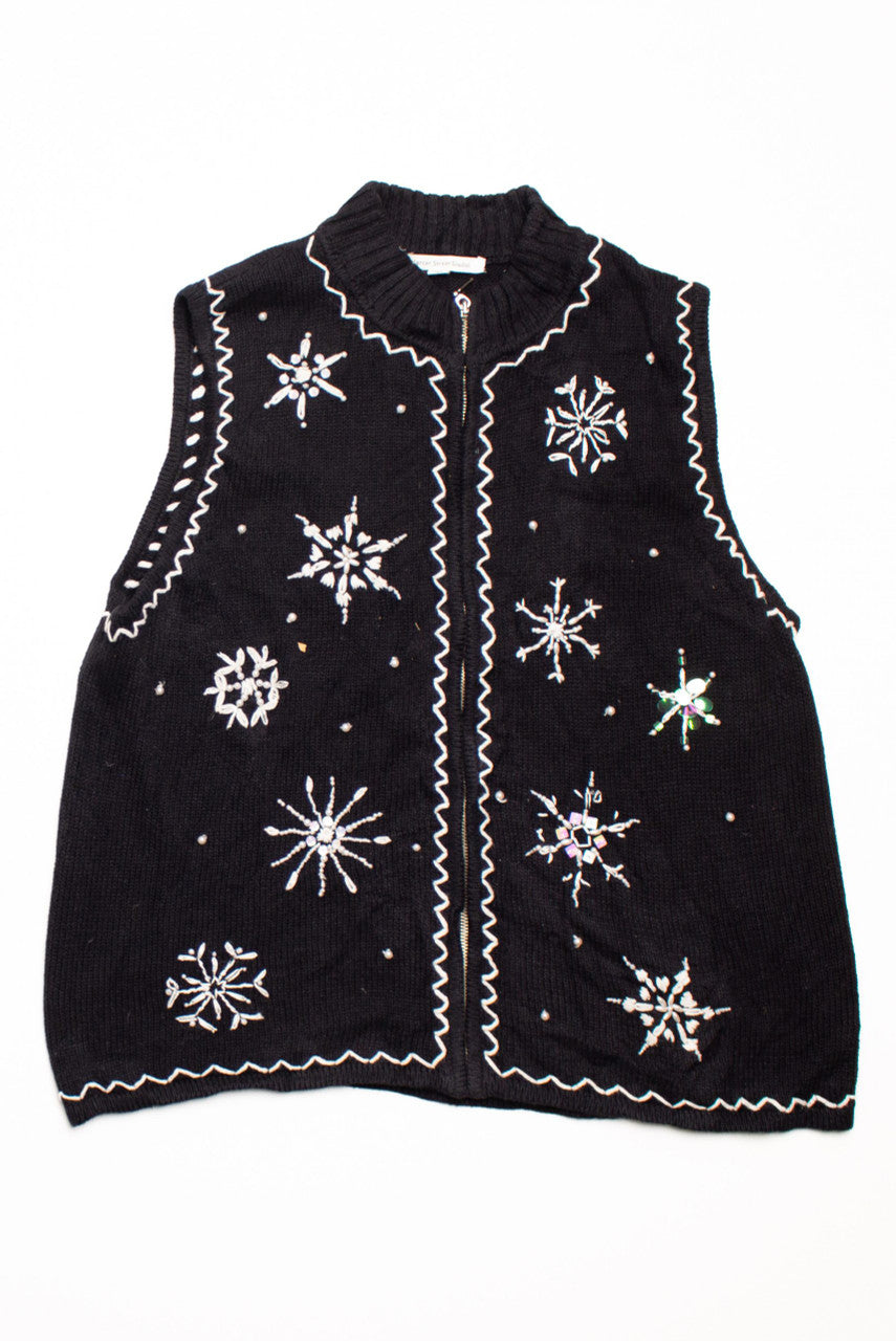 Black Ugly Christmas Vest 58677