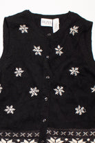 Black Ugly Christmas Vest 58680