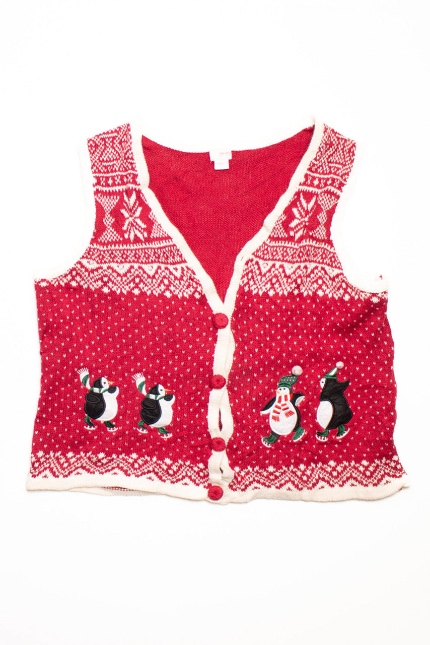 Red Ugly Christmas Vest 58681