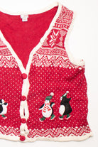 Red Ugly Christmas Vest 58681