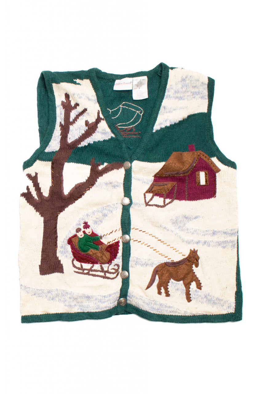Green Ugly Christmas Vest 58683