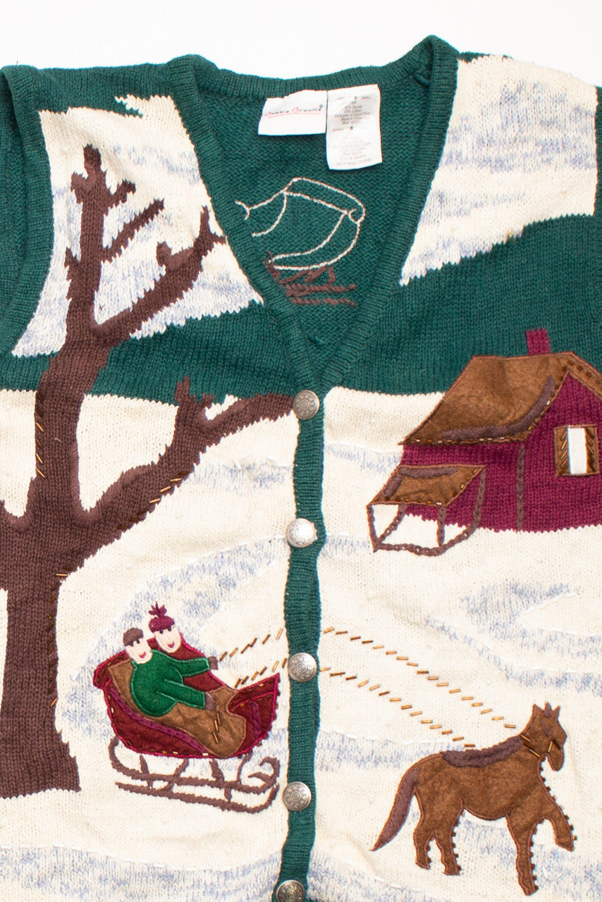 Green Ugly Christmas Vest 58683