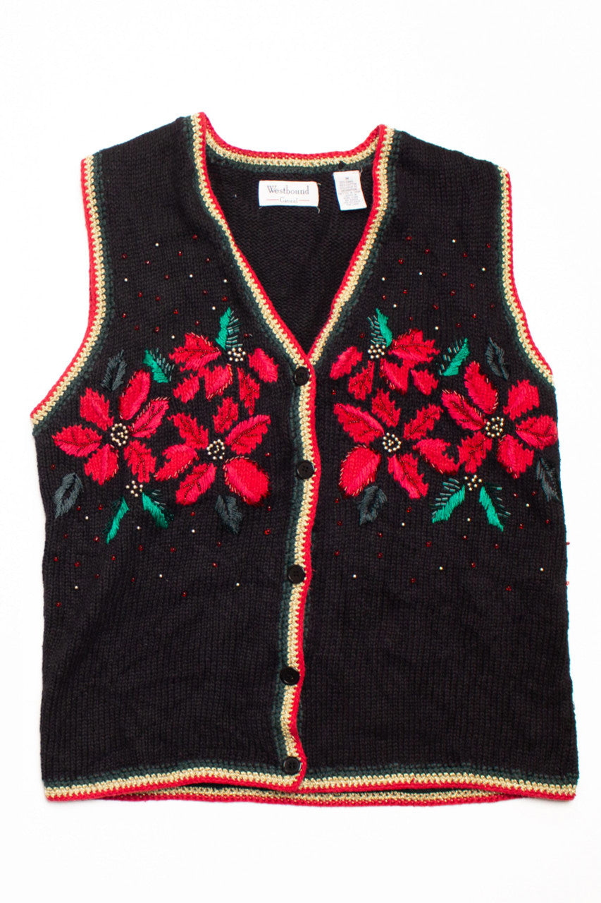 Black Ugly Christmas Vest 58685