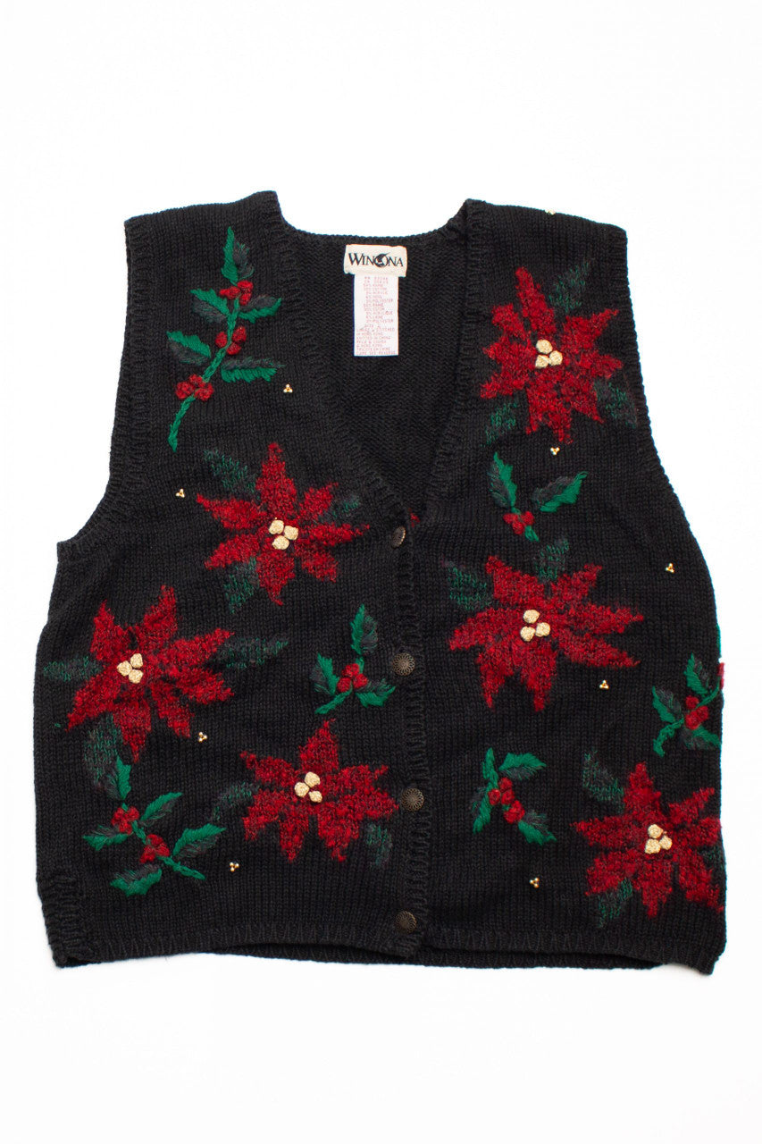 Black Ugly Christmas Vest 58686