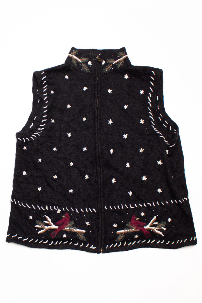 Black Ugly Christmas Vest 58688