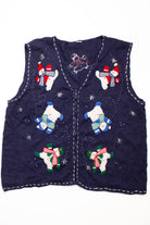 Blue Ugly Christmas Vest 58690