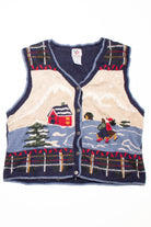 Blue Ugly Christmas Vest 58691