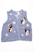 Blue Ugly Christmas Vest 58693