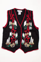 Black Ugly Christmas Vest 58695