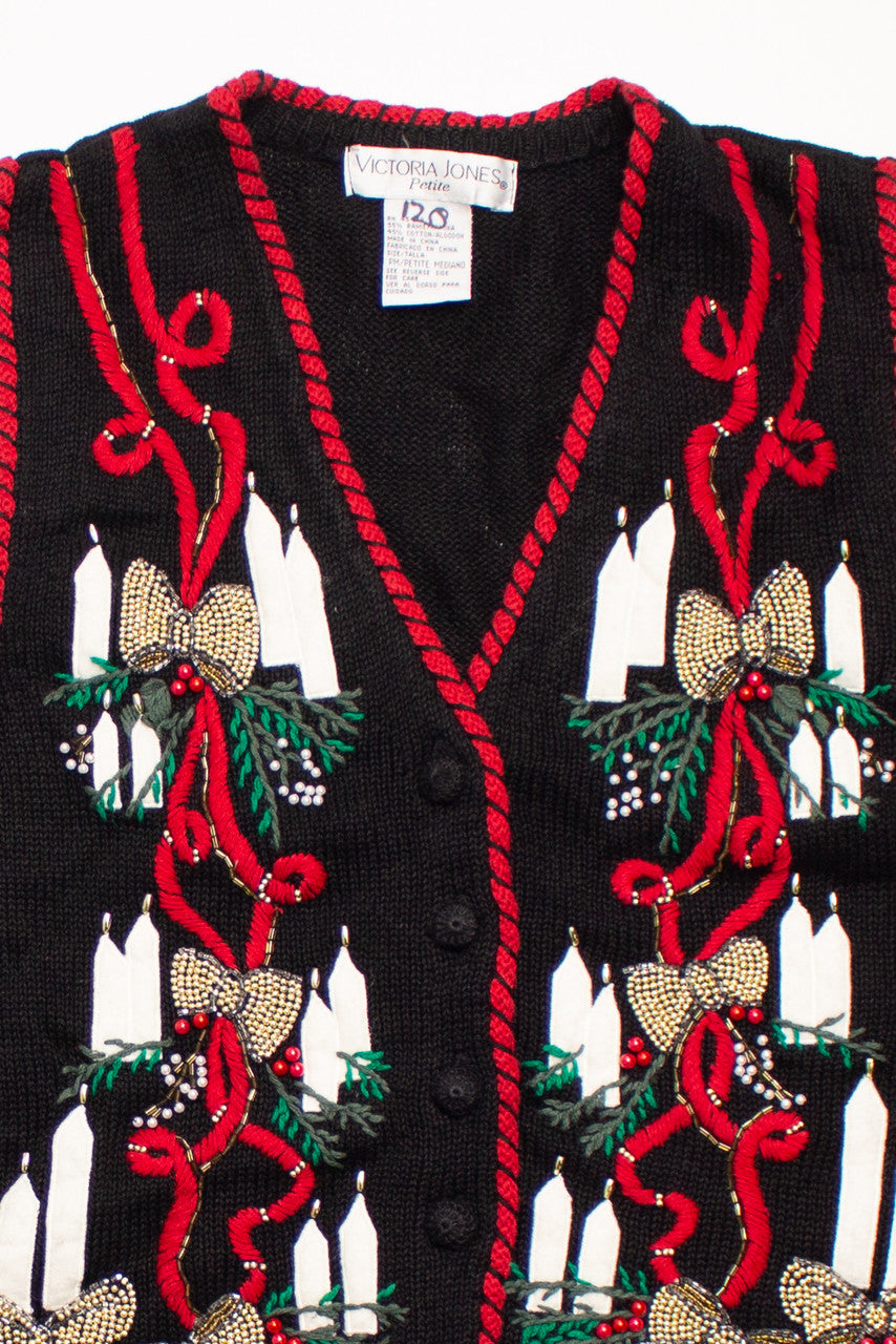 Black Ugly Christmas Vest 58695
