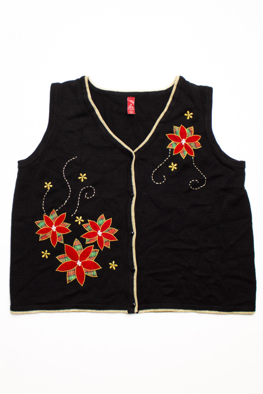 Black Ugly Christmas Vest 58696
