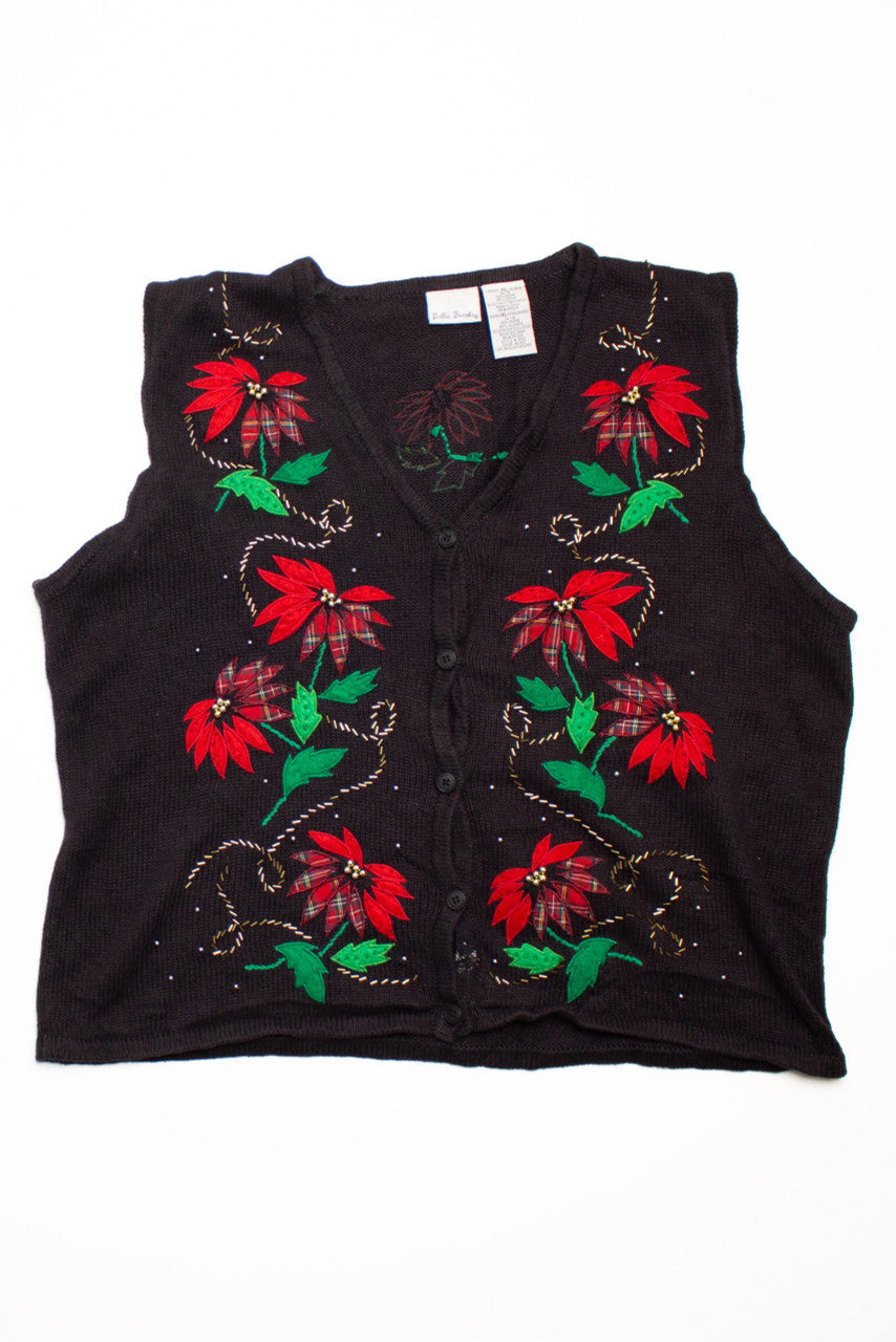 Black Ugly Christmas Vest 58699