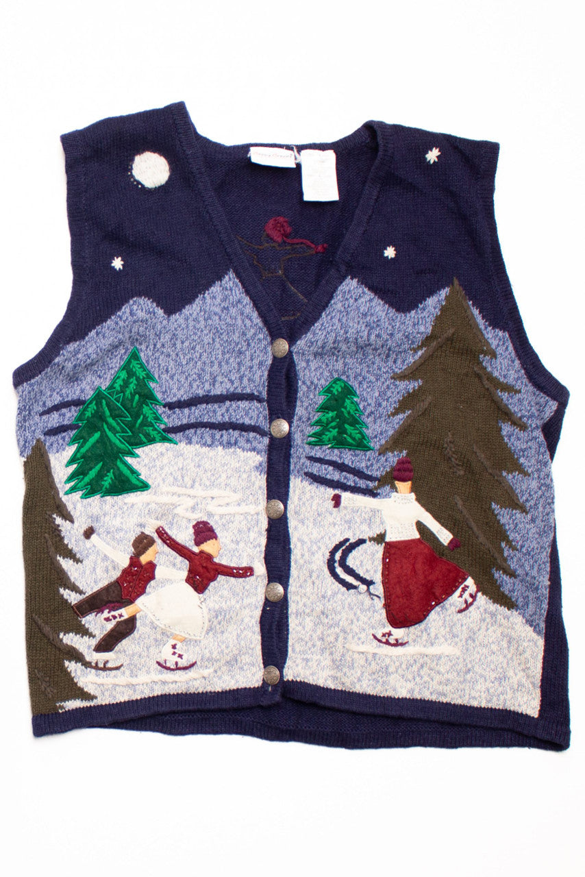 Blue Ugly Christmas Vest 58703