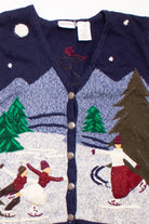 Blue Ugly Christmas Vest 58703