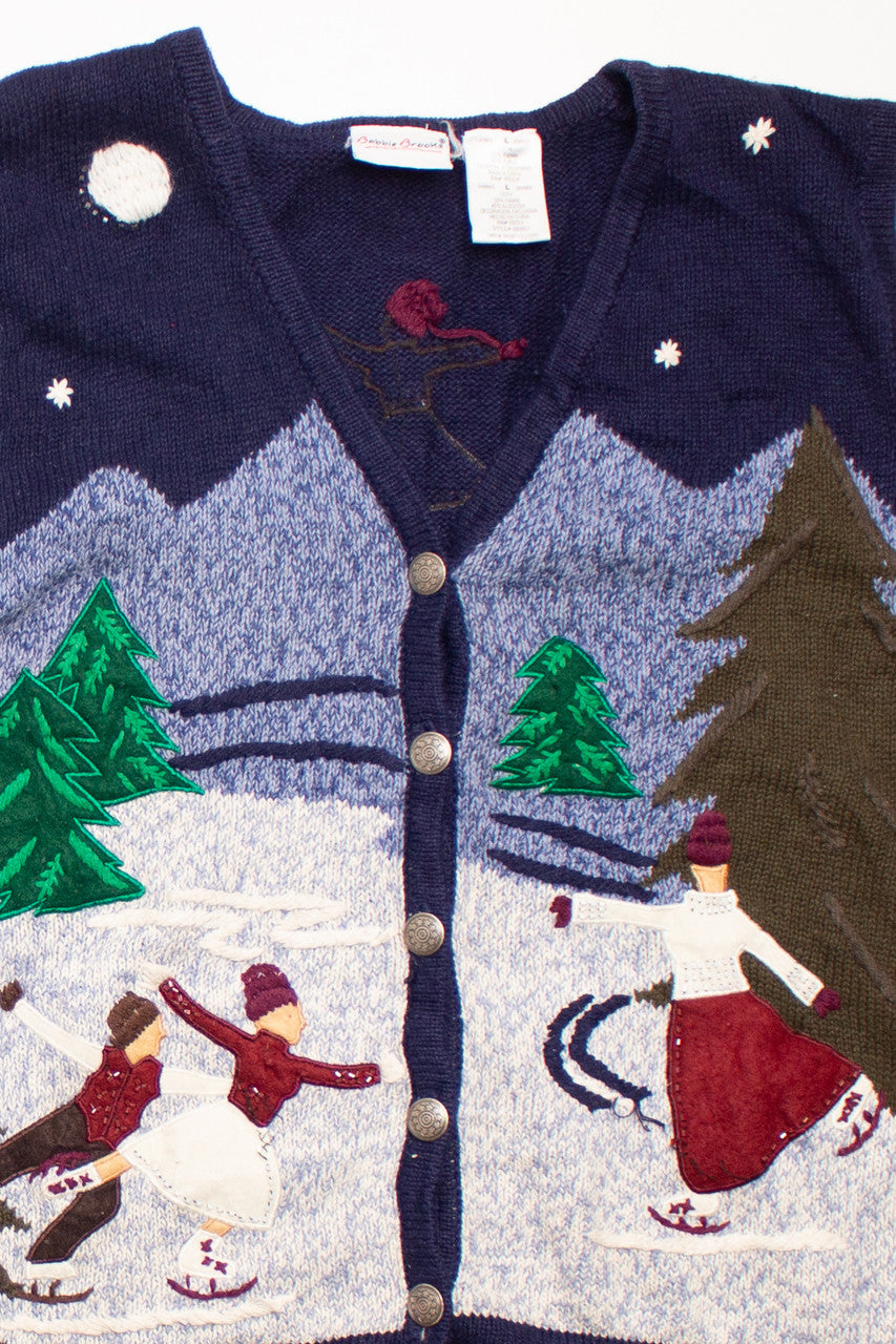 Blue Ugly Christmas Vest 58703