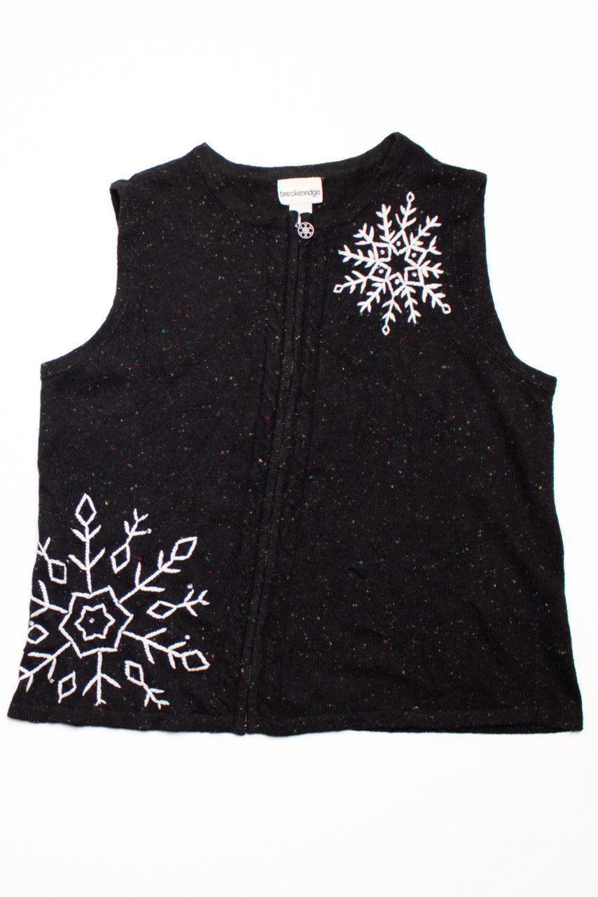 Black Ugly Christmas Vest 58704
