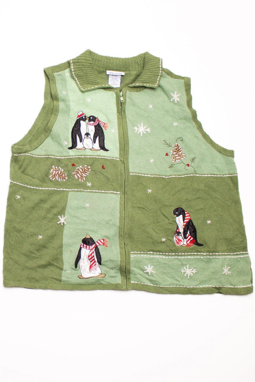 Green Ugly Christmas Vest 58708