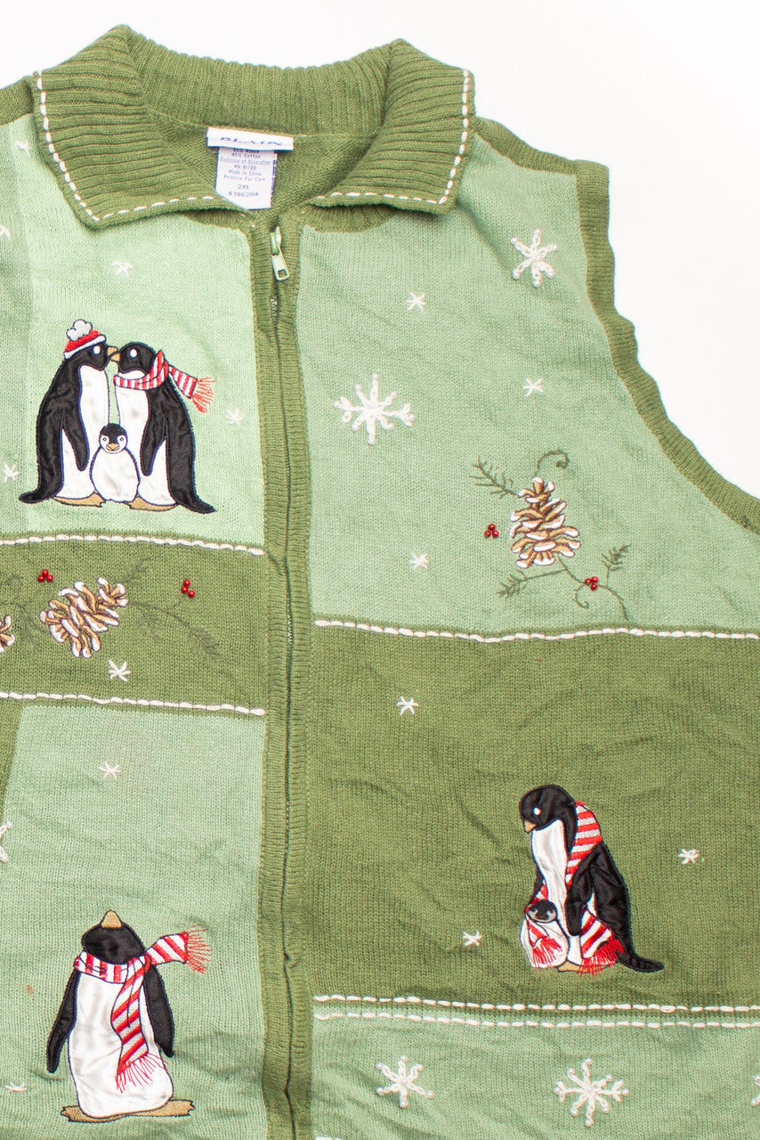 Green Ugly Christmas Vest 58708