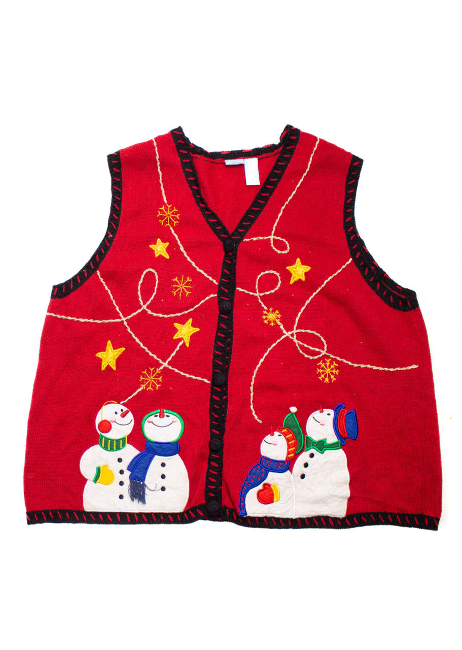 Red Ugly Christmas Vest 58710
