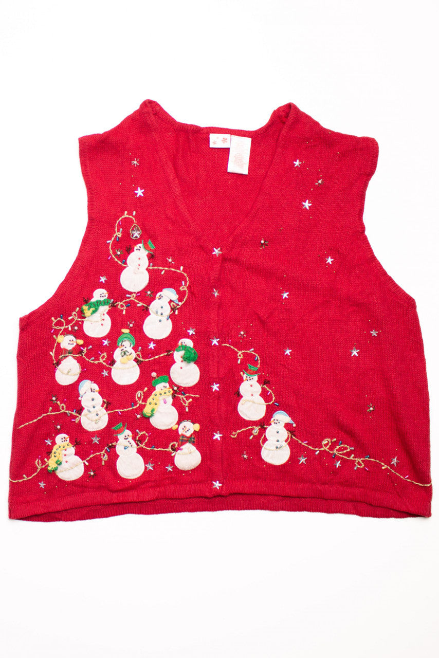 Red Ugly Christmas Vest 58711
