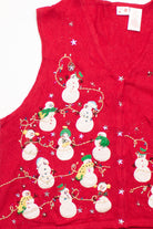 Red Ugly Christmas Vest 58711