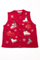 Red Ugly Christmas Vest 58714