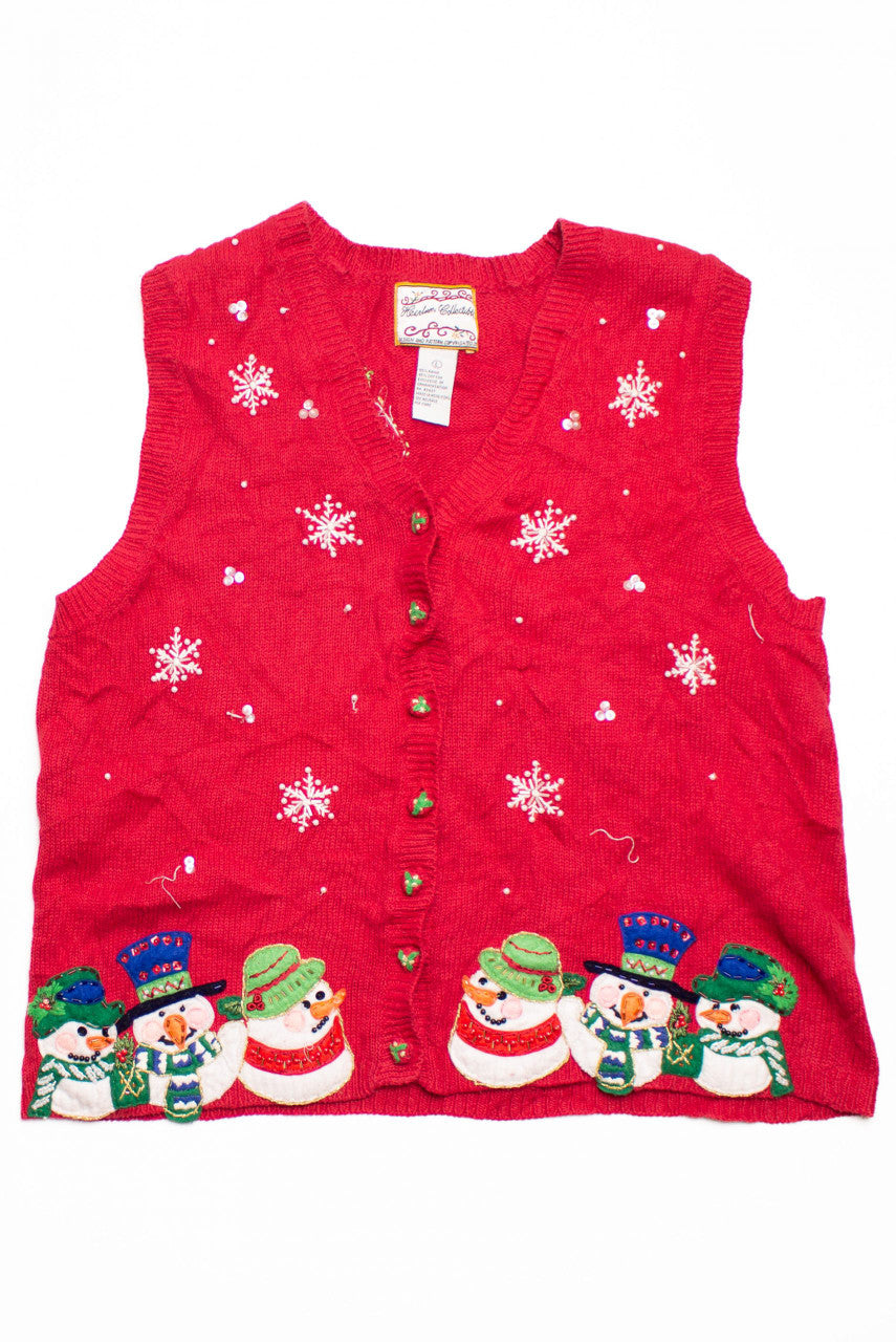 Red Ugly Christmas Vest 58718