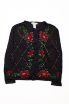 Black Ugly Christmas Cardigan 58719