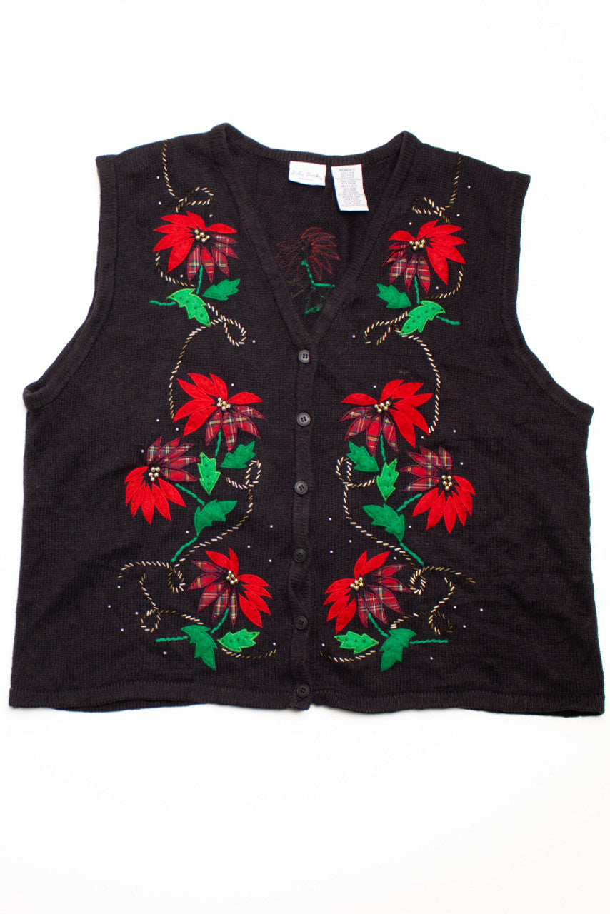 Black Ugly Christmas Vest 58720