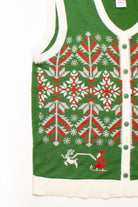 Green Ugly Christmas Vest 58723