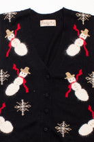 Black Ugly Christmas Vest 58724