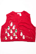 Red Ugly Christmas Vest 58726
