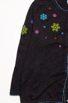 Black Ugly Christmas Cardigan 58730