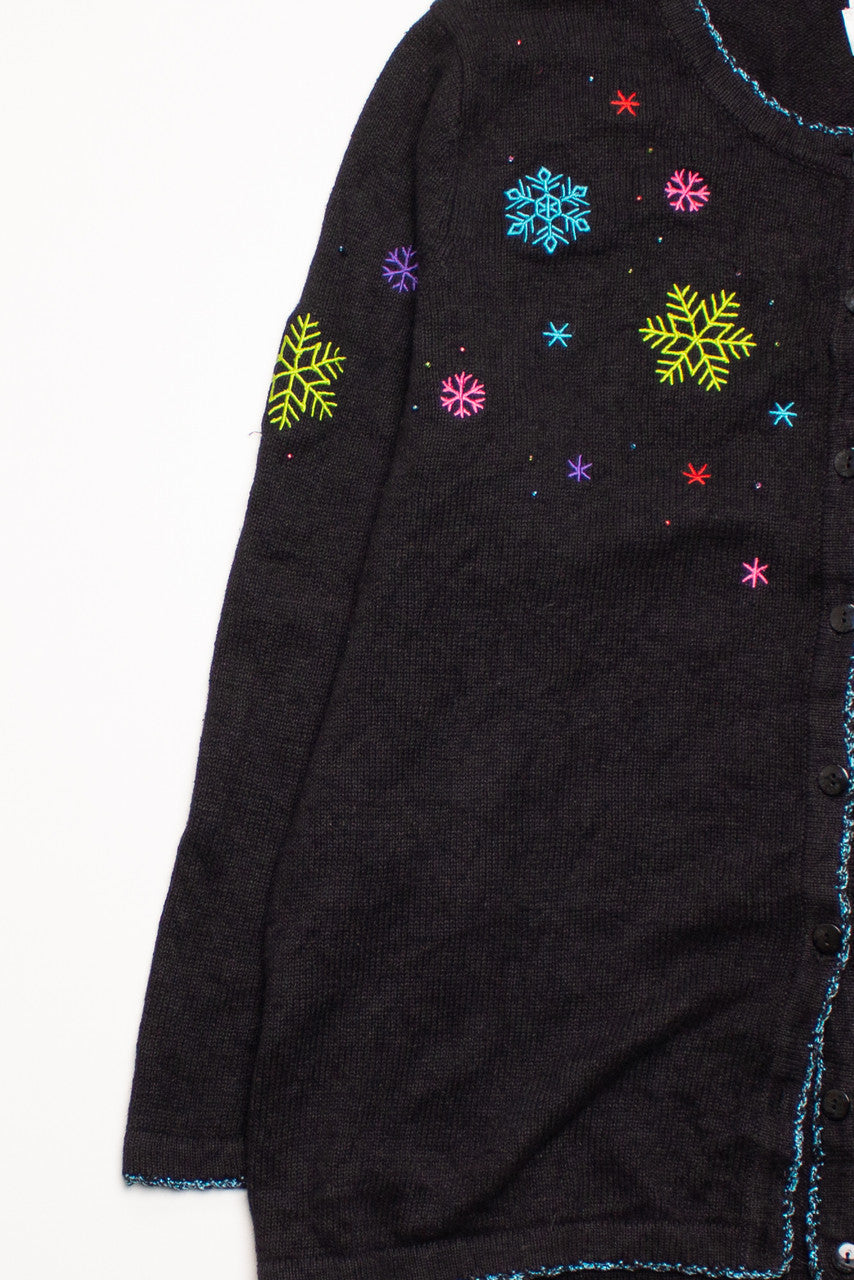 Black Ugly Christmas Cardigan 58730