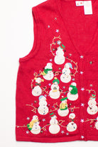 Red Ugly Christmas Vest 58731