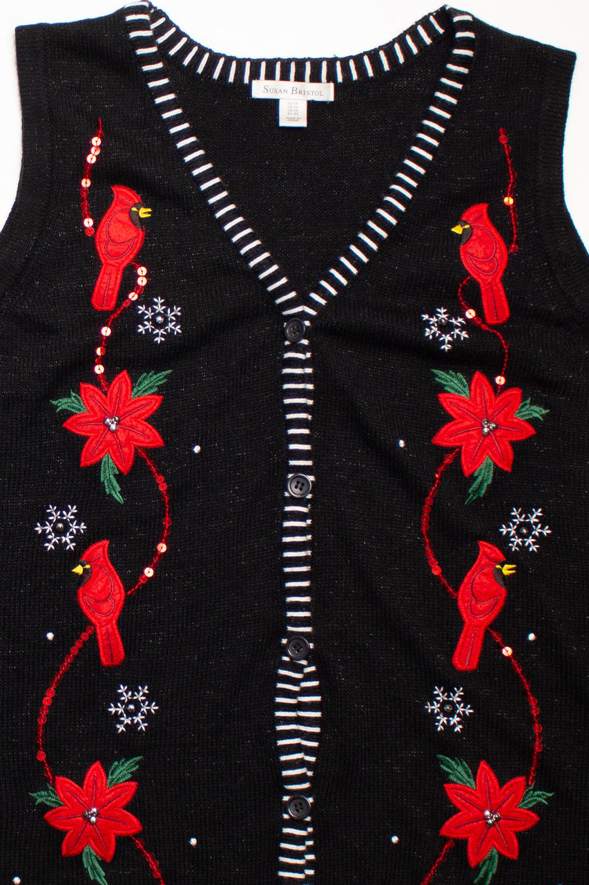 Black Ugly Christmas Vest 58732