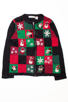 Black Ugly Christmas Cardigan 58733