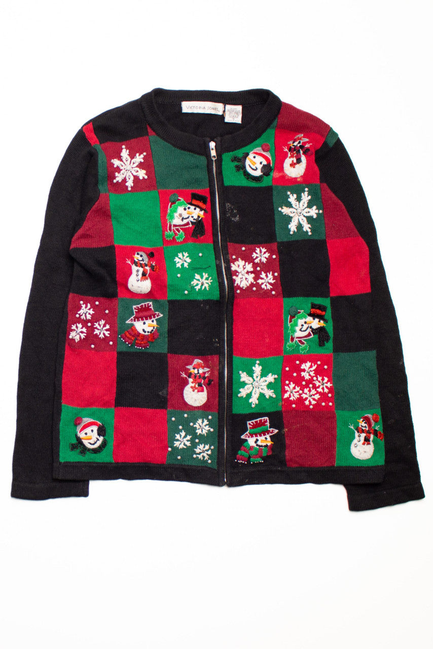 Black Ugly Christmas Cardigan 58733