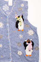 Blue Ugly Christmas Vest 58734