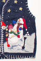 Blue Ugly Christmas Vest 58737