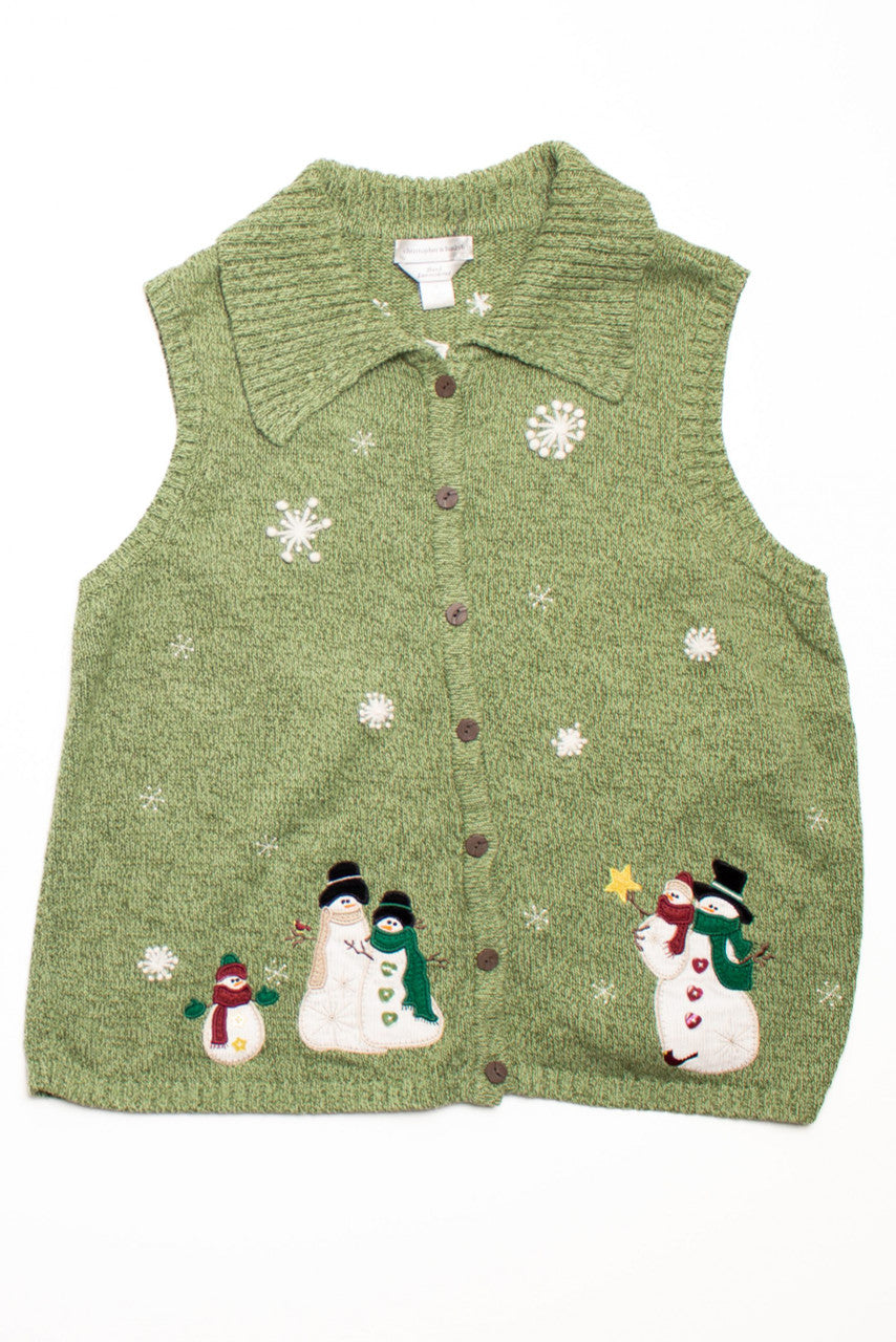 Green Ugly Christmas Vest 58740